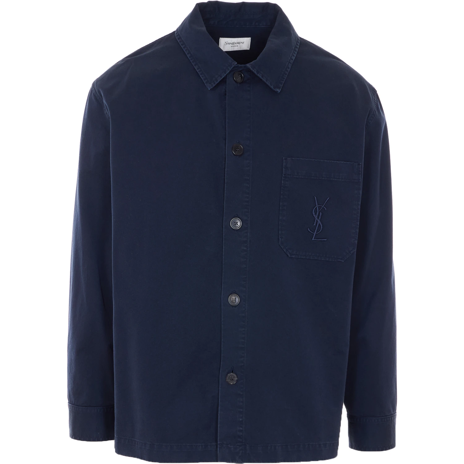 جاكيتات سان لوران زرقاء