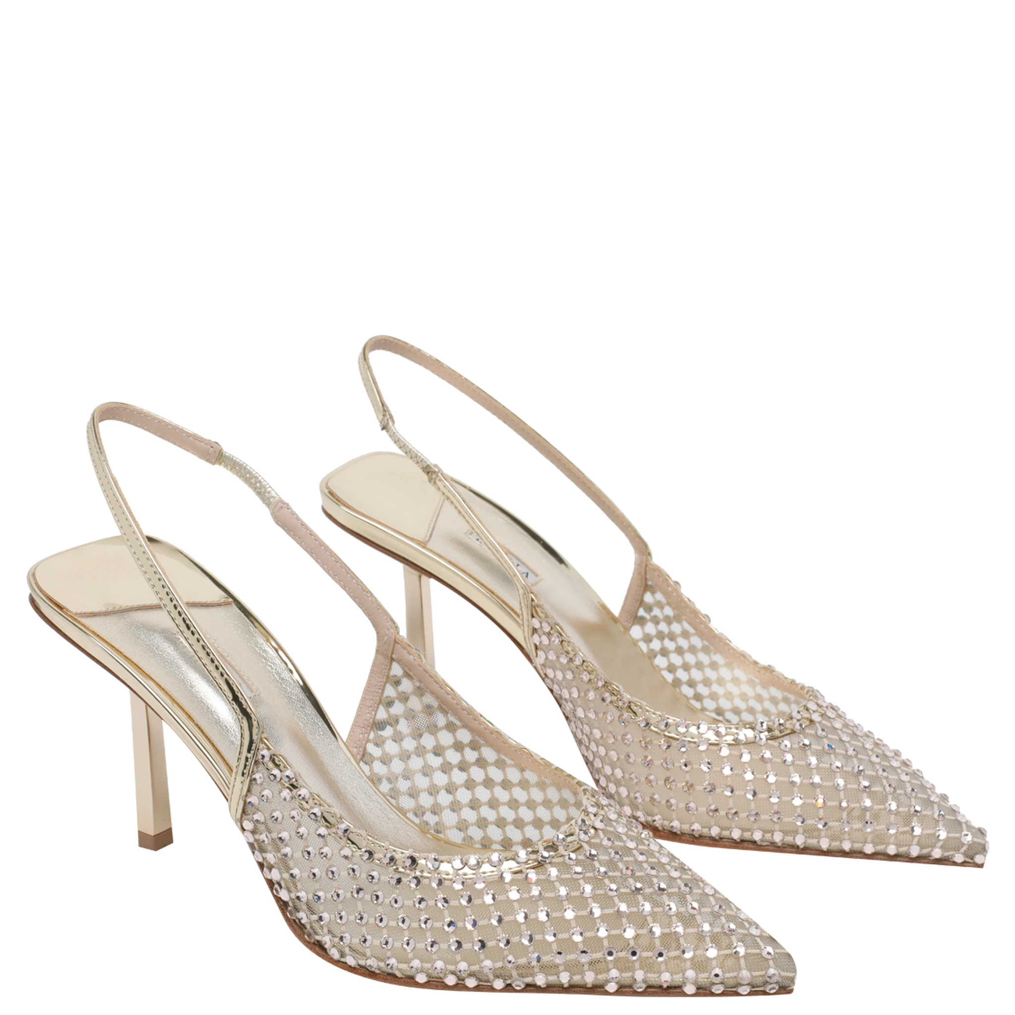 Le Silla With Heel Silver