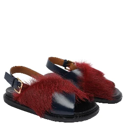 Marni Sandals Bordeaux