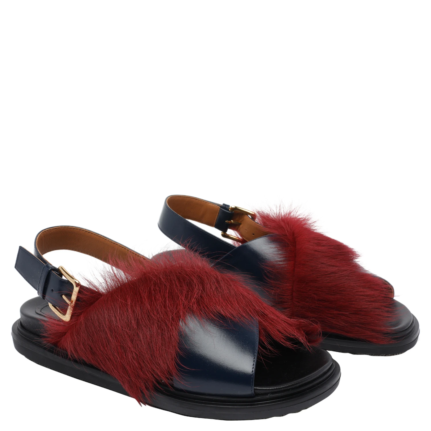 Marni Sandals Bordeaux