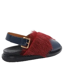 Marni Sandals Bordeaux