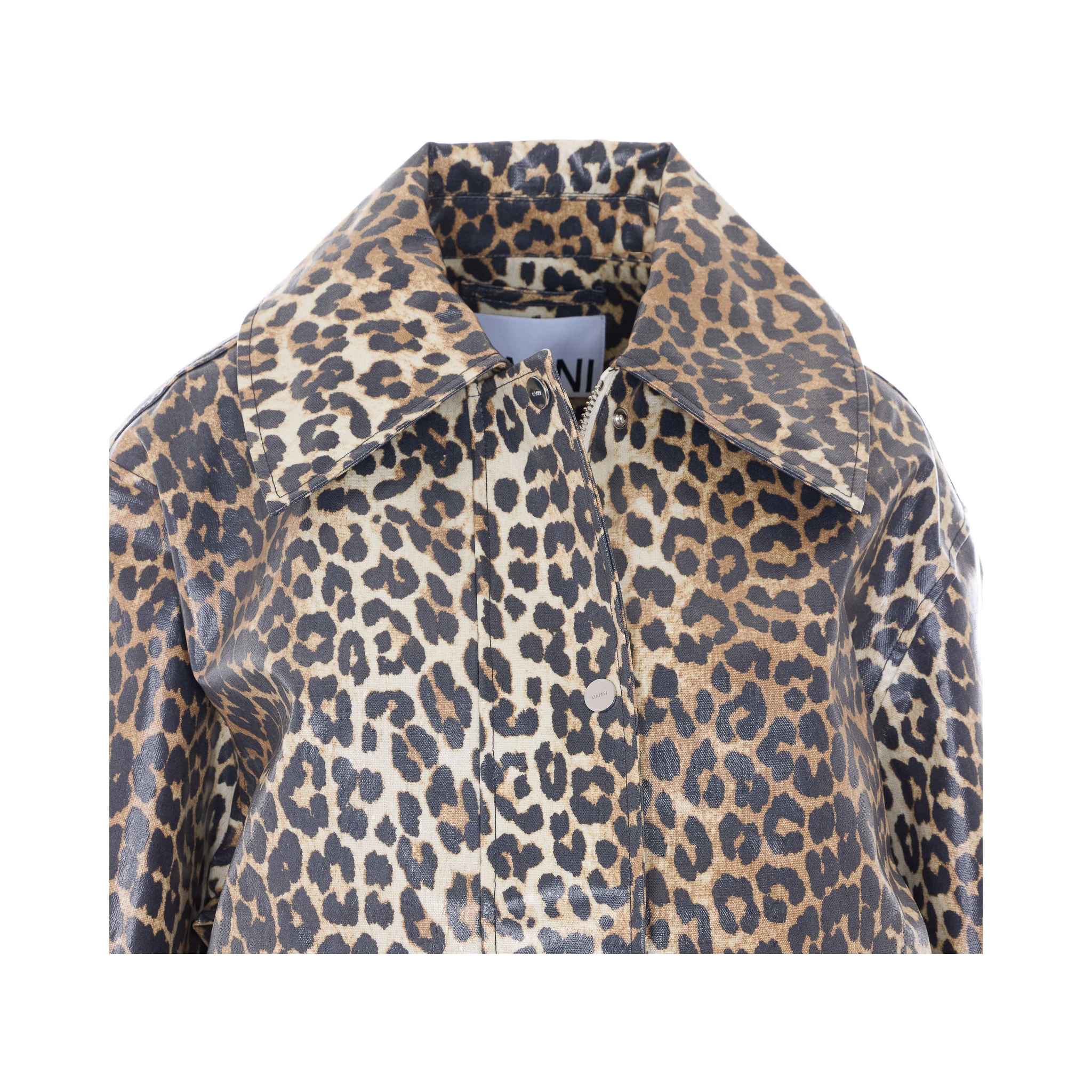 GANNI Jackets Brown