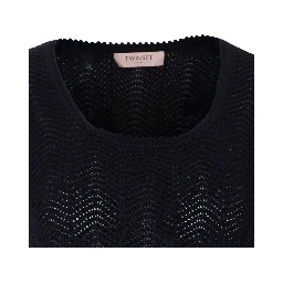 Twin-set T-shirts and Polos Black