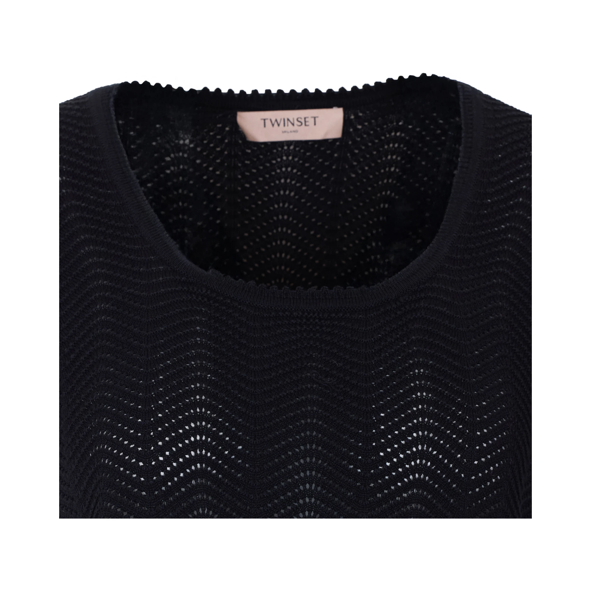 Twin-set T-shirts and Polos Black