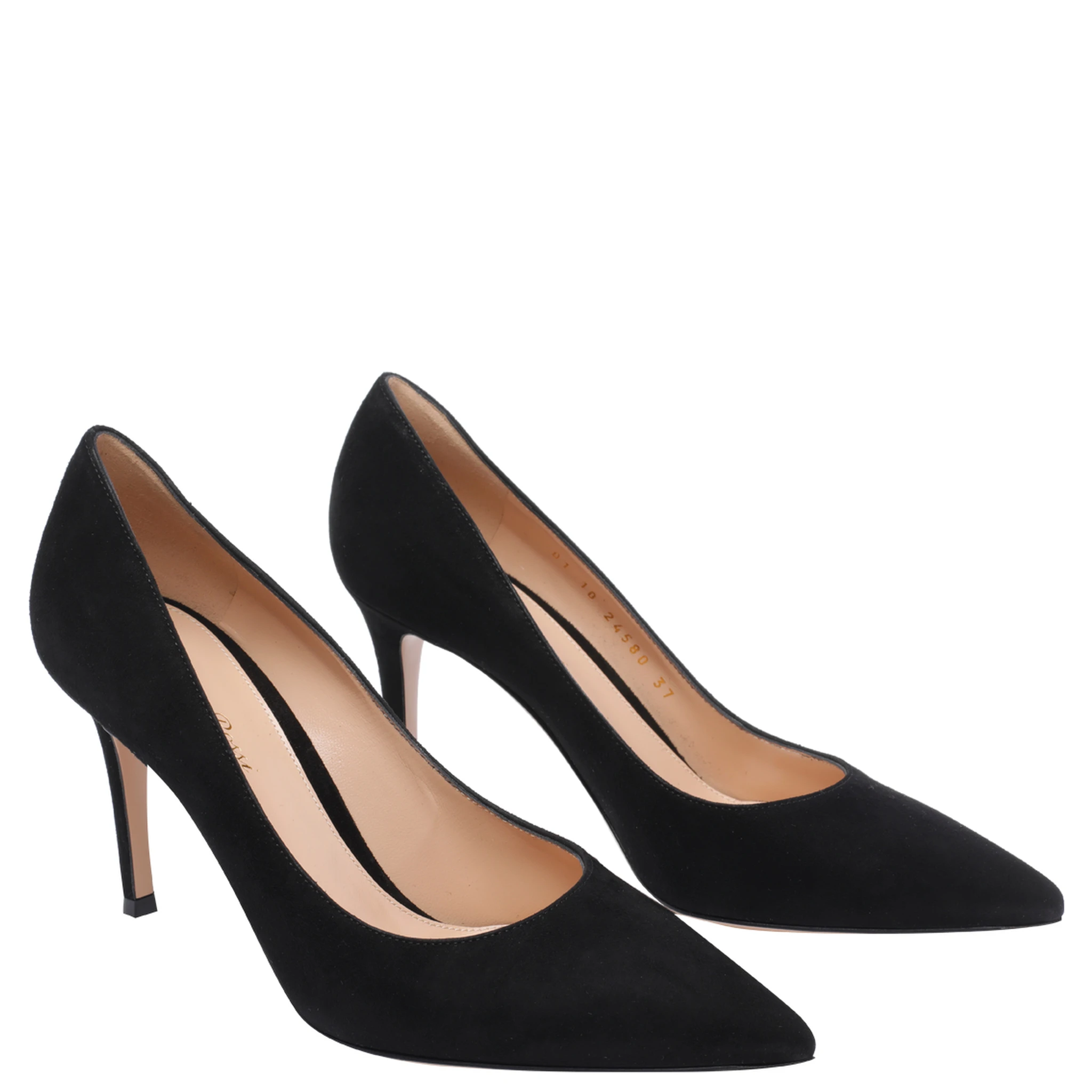 Gianvito Rossi With Heel Black
