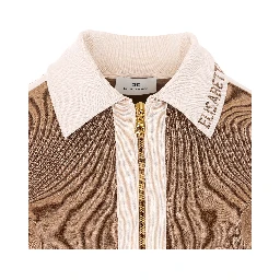 Elisabetta Franchi Sweaters Beige