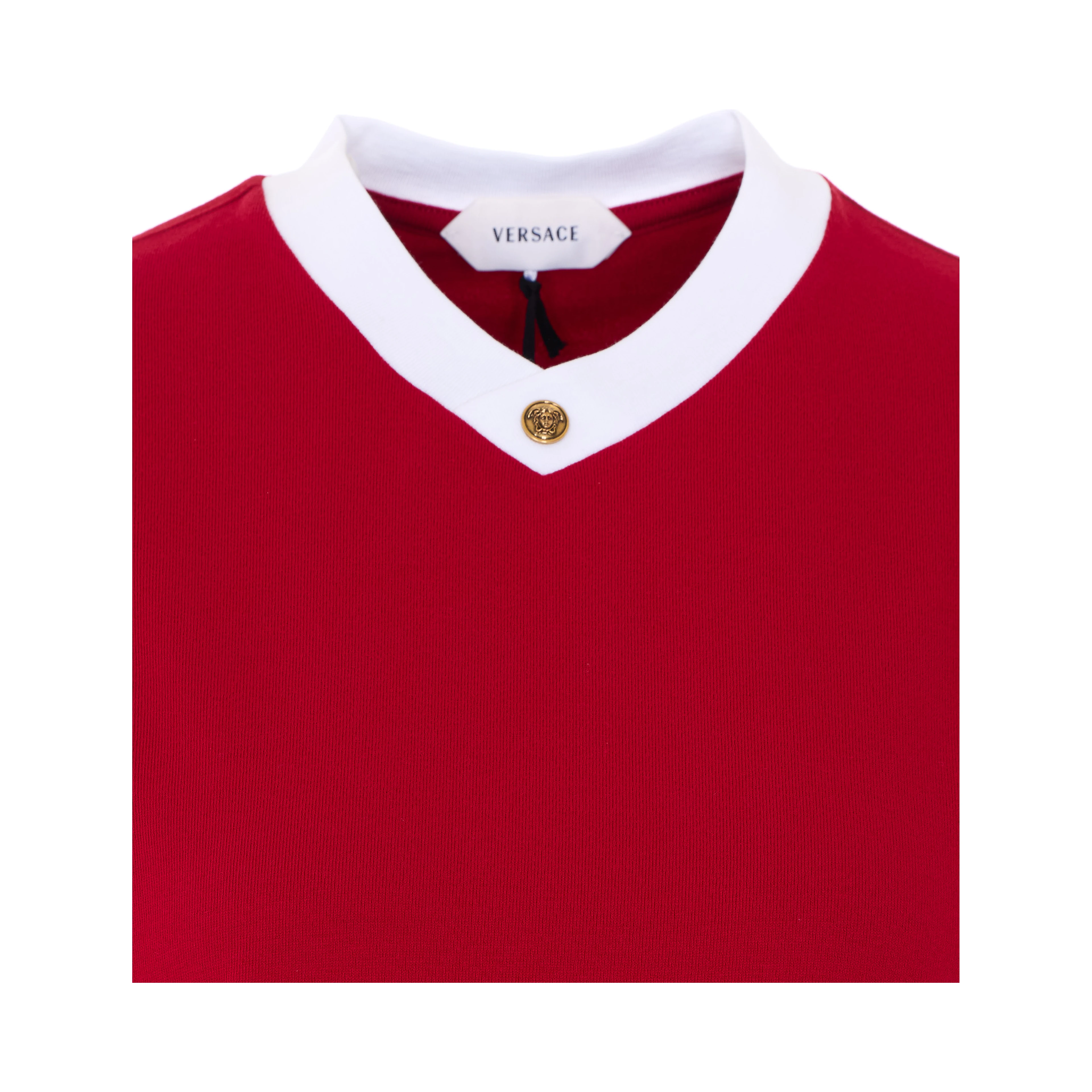 Versace T-shirts and Polos Red