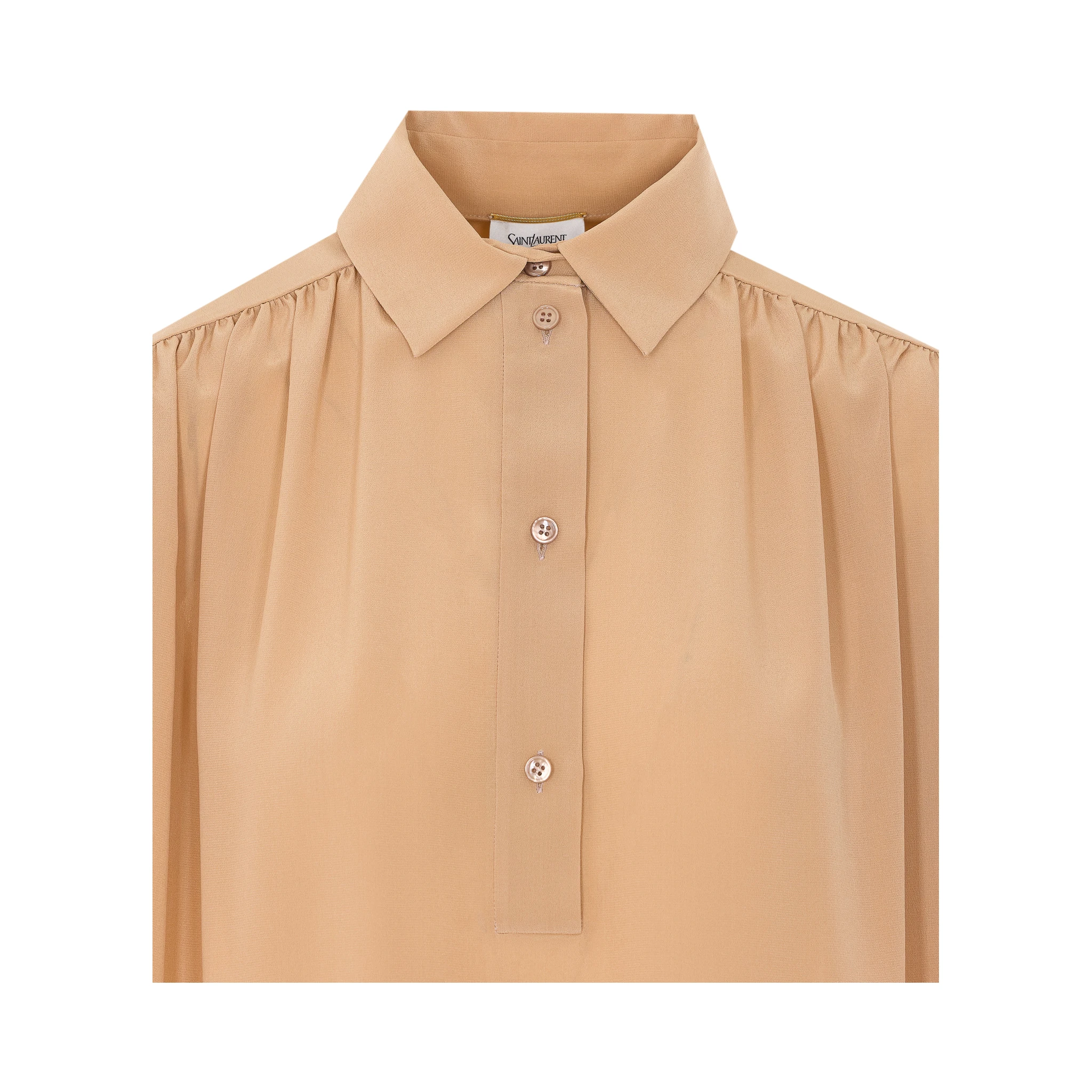 Saint Laurent  Shirts Beige