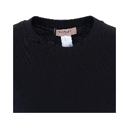 Twin-set T-shirts and Polos Black
