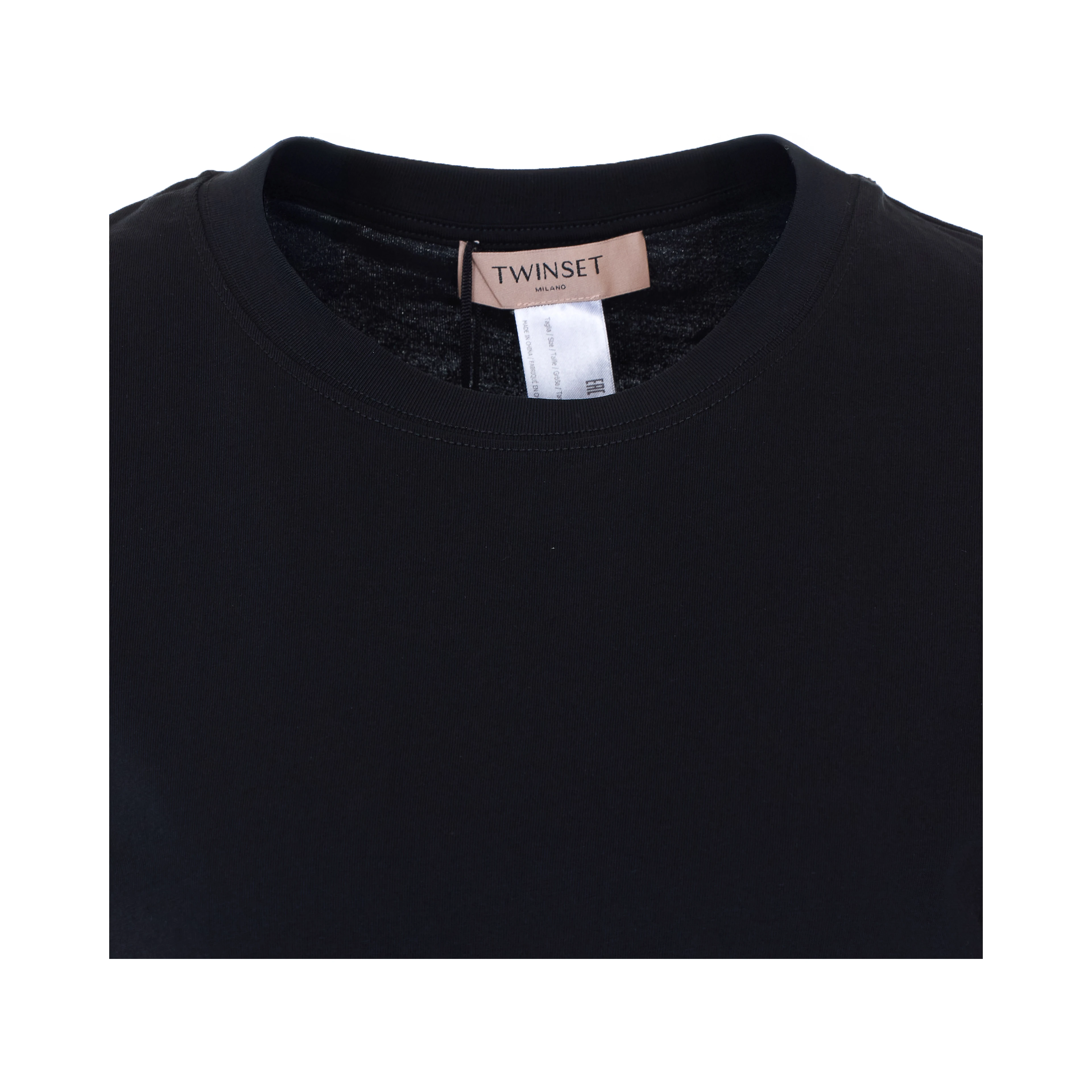 Twin-set T-shirts and Polos Black