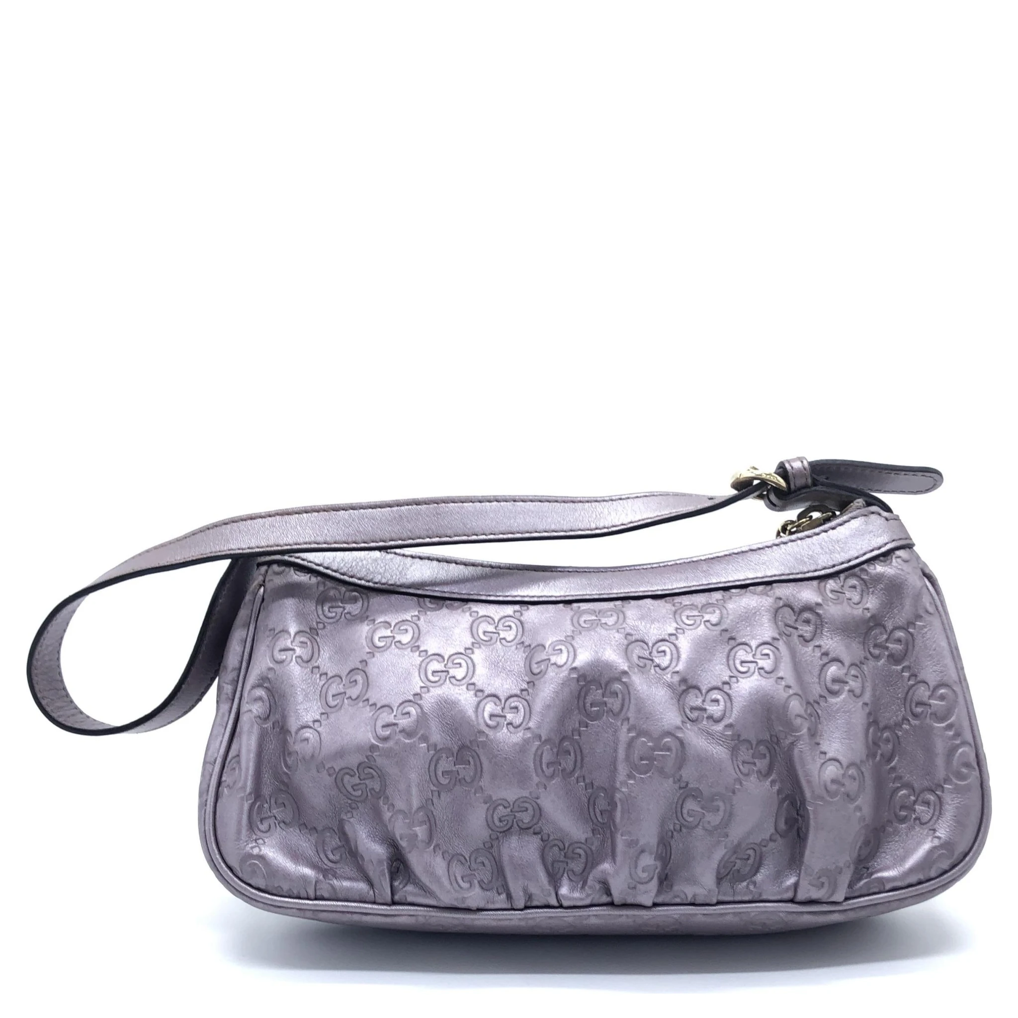 Metallic Guccissima Lovely Shoulder Bag