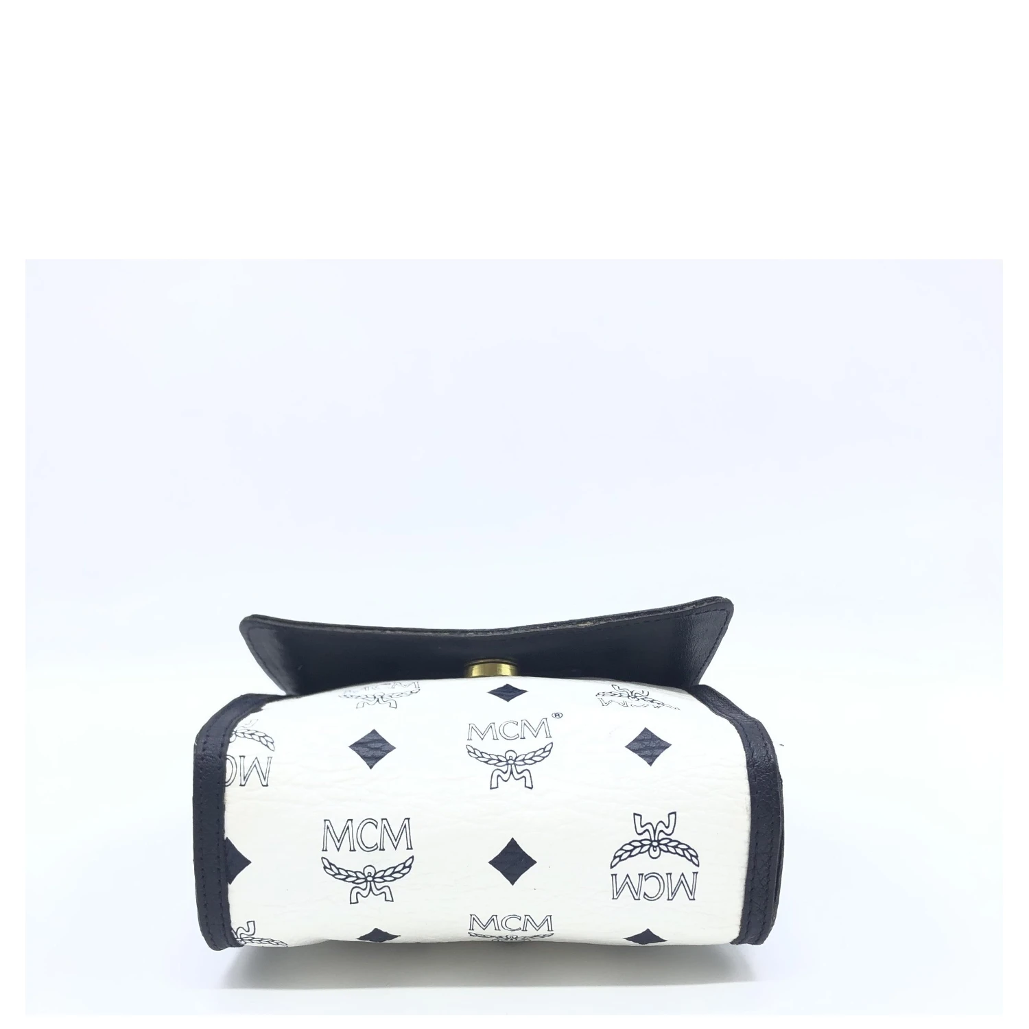 Mini Crossbody Bag White Visetos