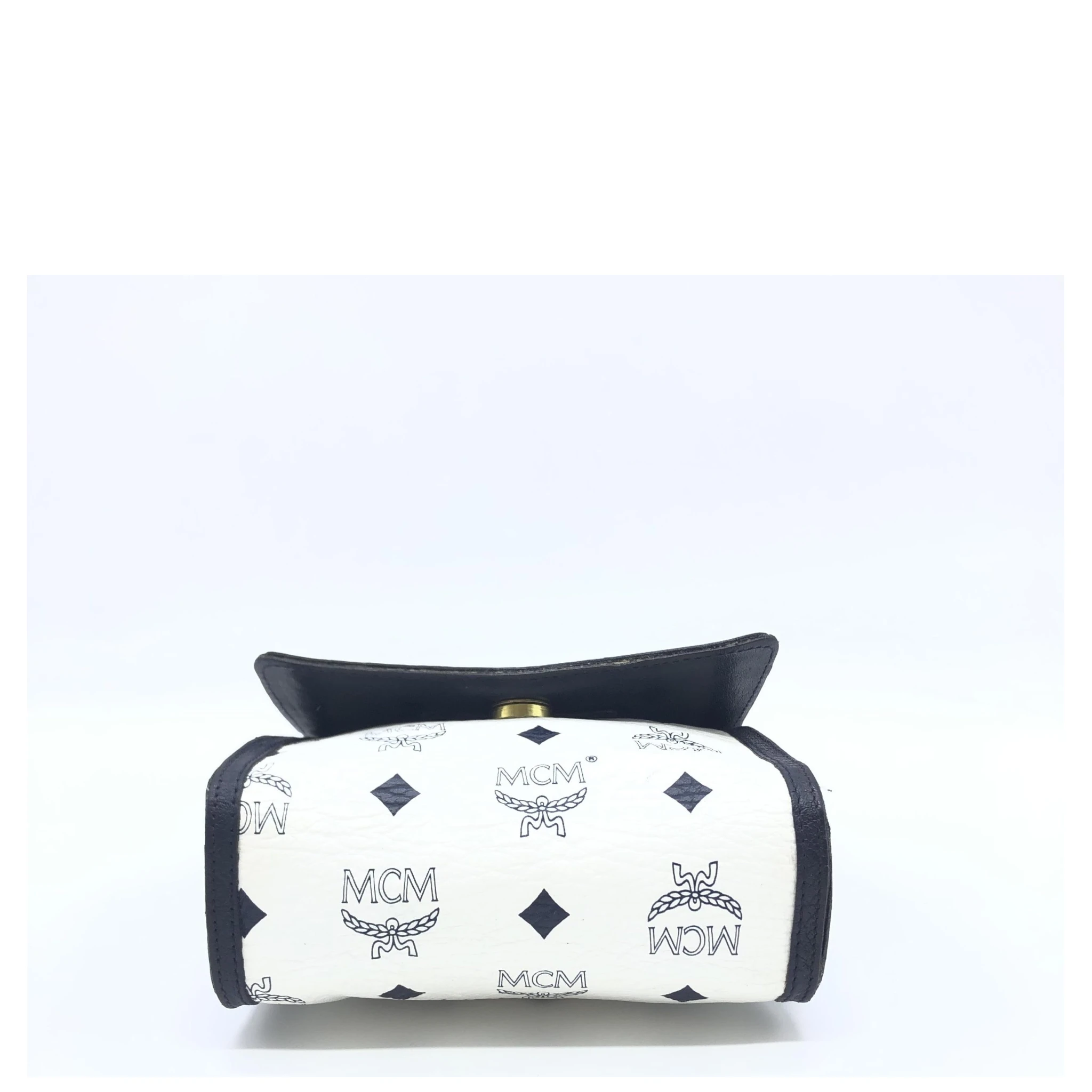 Mini Crossbody Bag White Visetos
