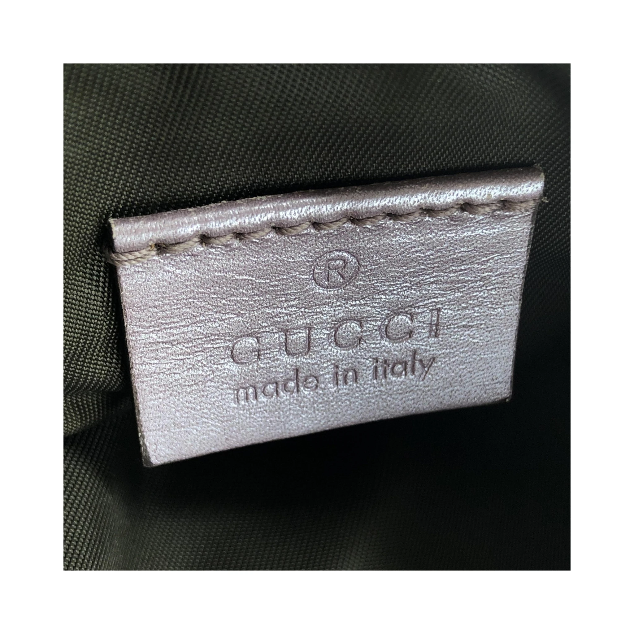 Metallic Guccissima Lovely Shoulder Bag