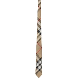 SILK "CHECK" TIE