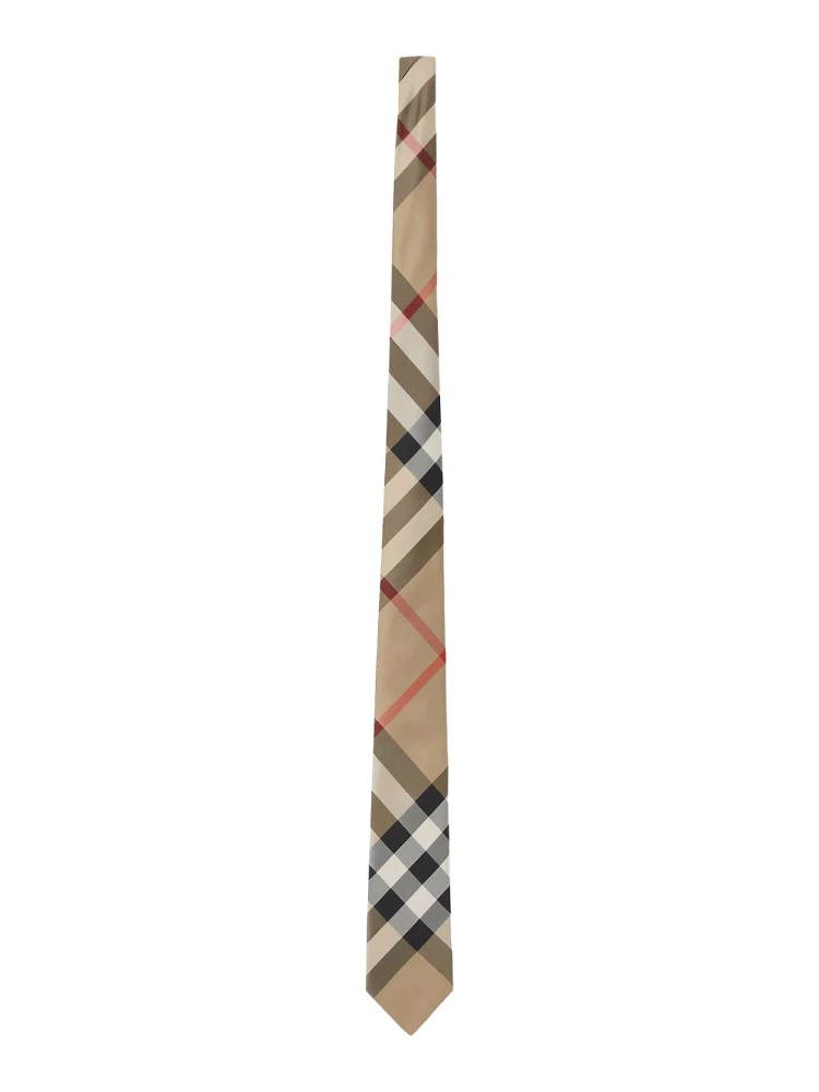 SILK "CHECK" TIE