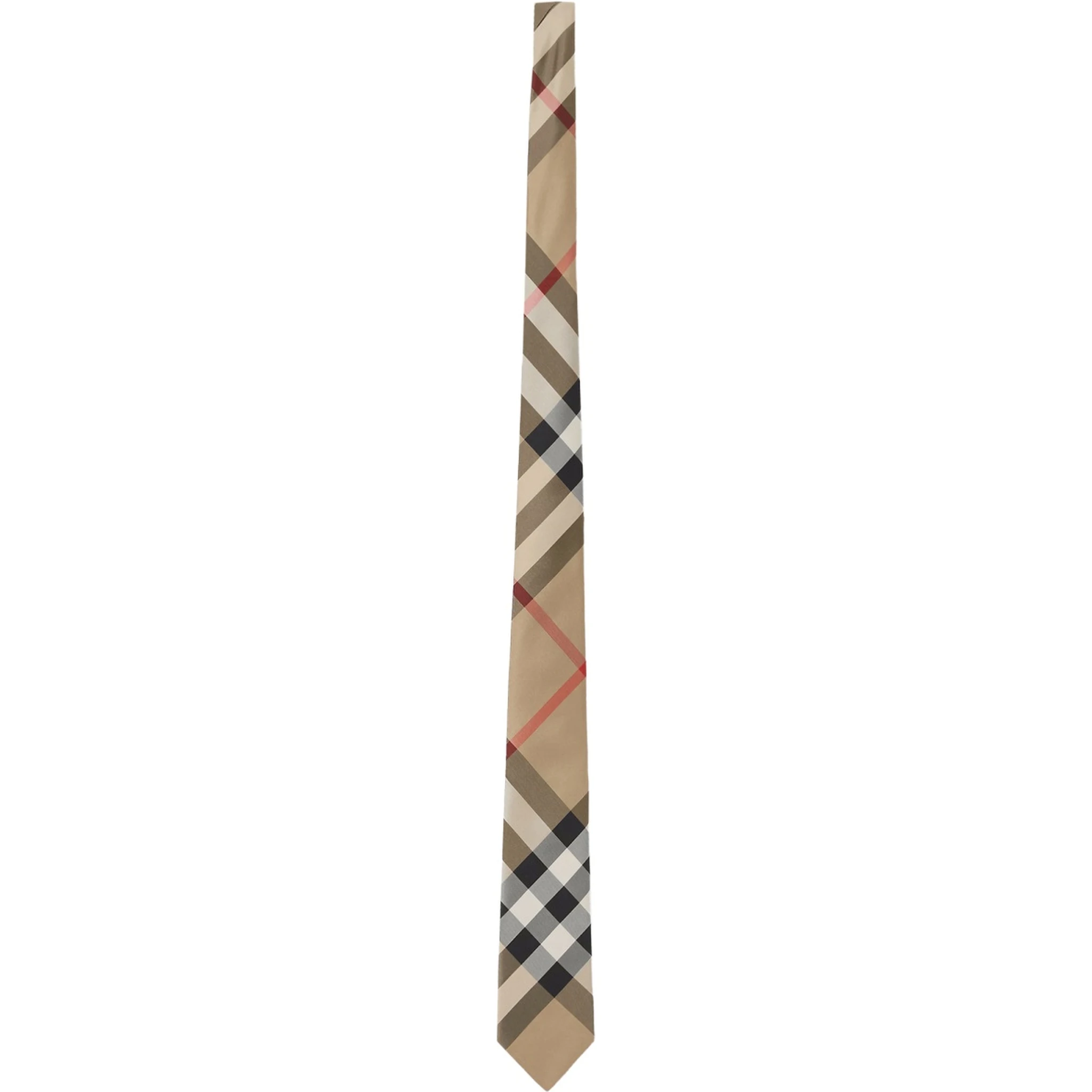SILK "CHECK" TIE