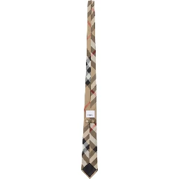 SILK "CHECK" TIE