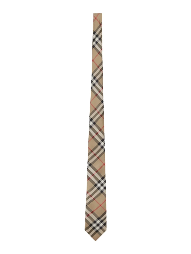 SILK "CHECK" TIE