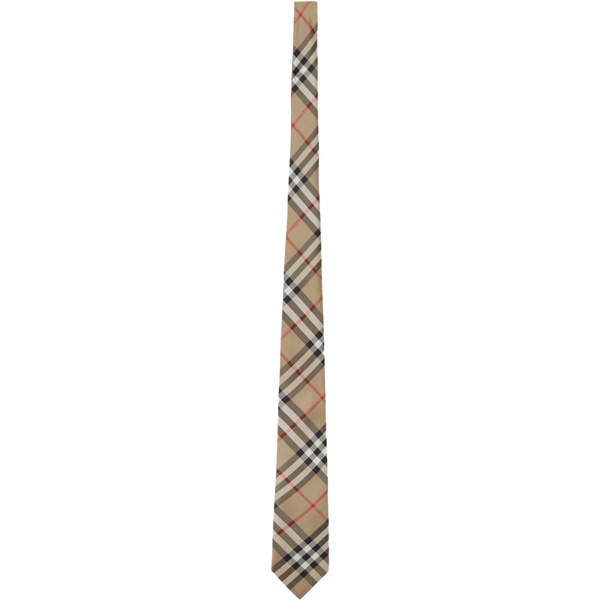 SILK "CHECK" TIE