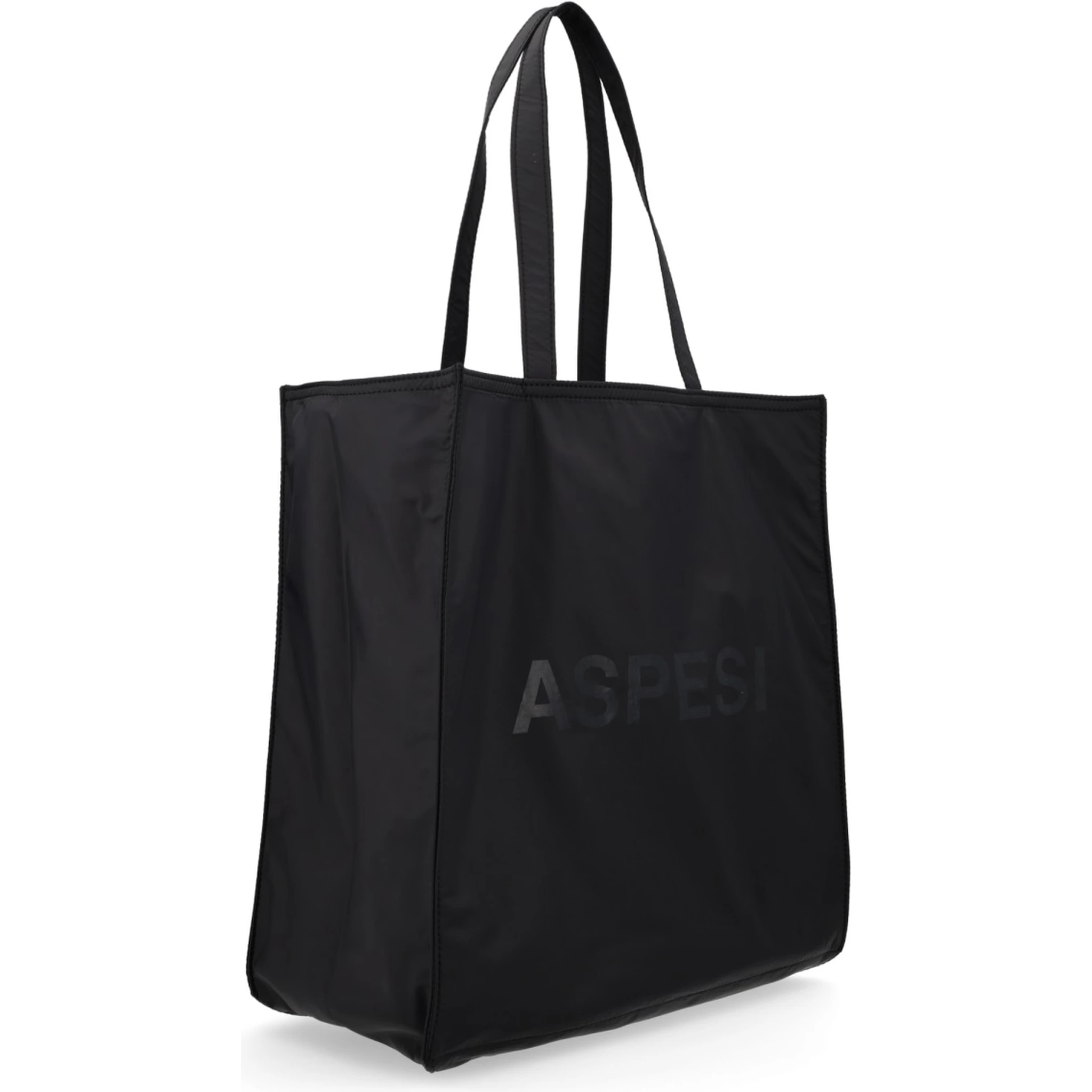 حقيبة تسوق مزينة بشعار