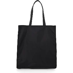 حقيبة تسوق مزينة بشعار