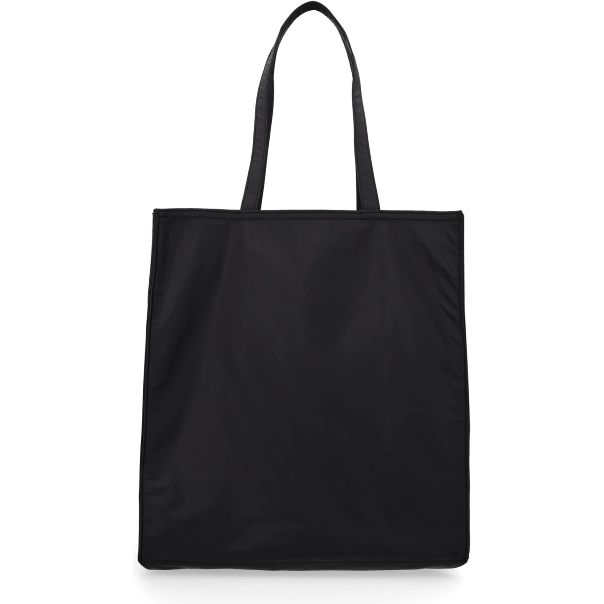 حقيبة تسوق مزينة بشعار