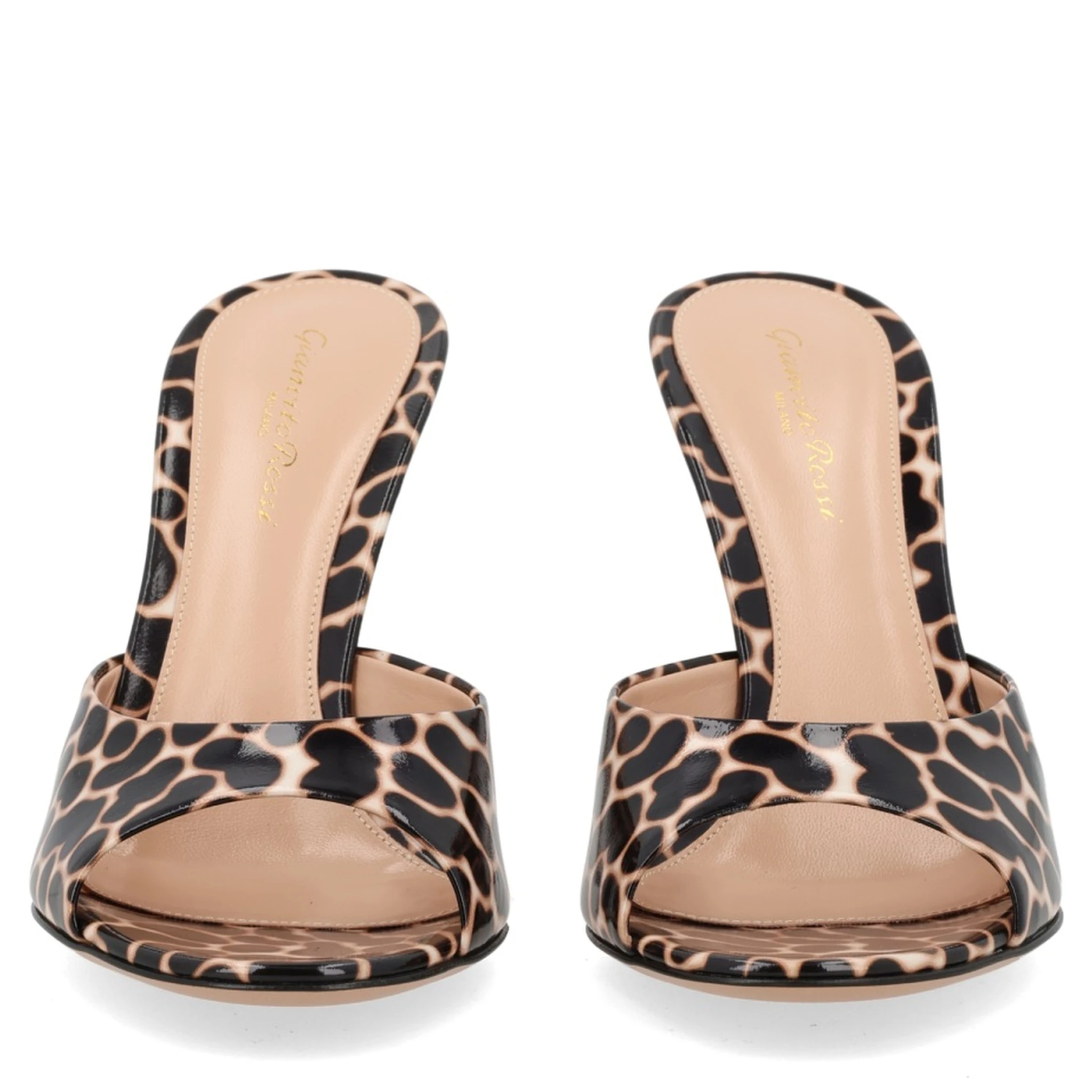 "SOFIA" MULE WITH HEEL