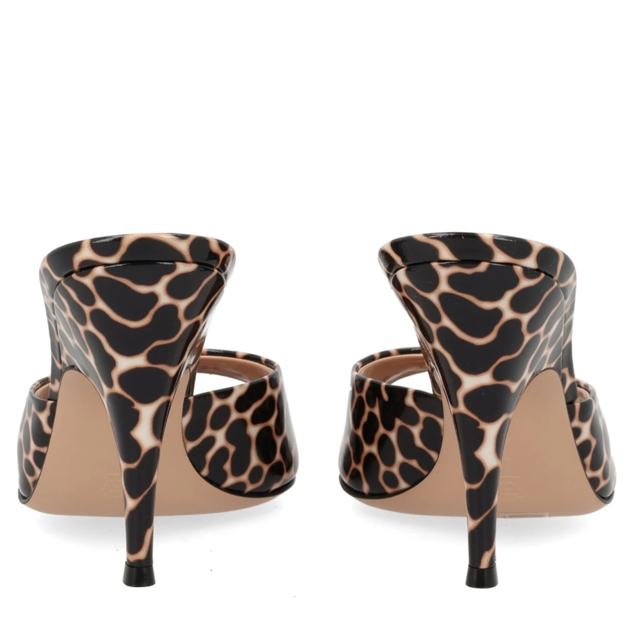 "SOFIA" MULE WITH HEEL