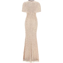 LONG DRESS WITH CRYSTALS