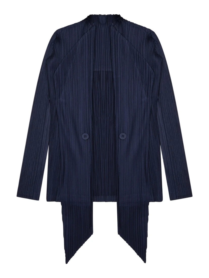 CARDIGAN PLISSETTATO