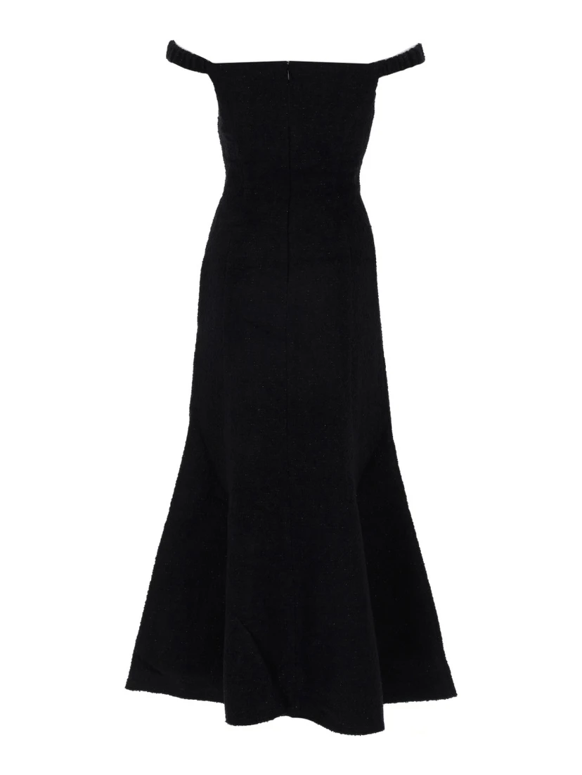 BOUCLE MIDI DRESS
