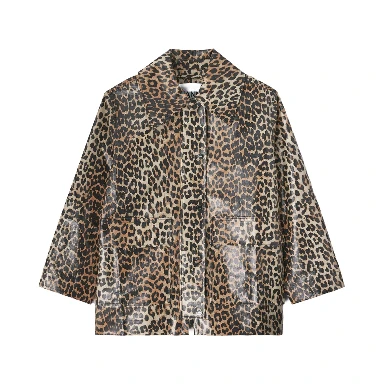 LAMINATED ANIMAL JACKET