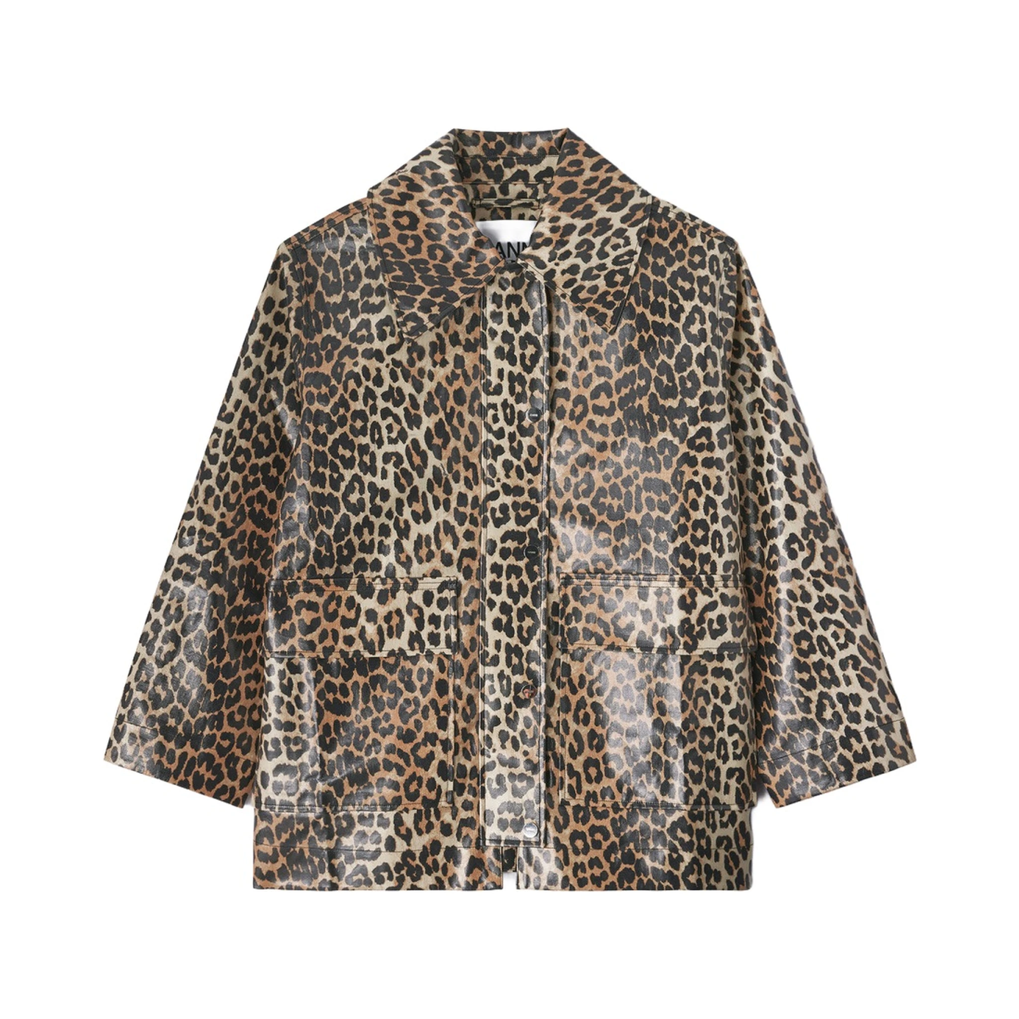 LAMINATED ANIMAL JACKET