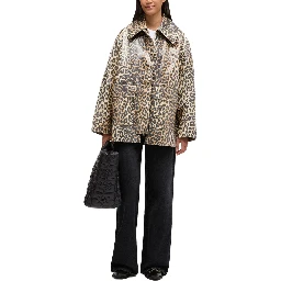 LAMINATED ANIMAL JACKET