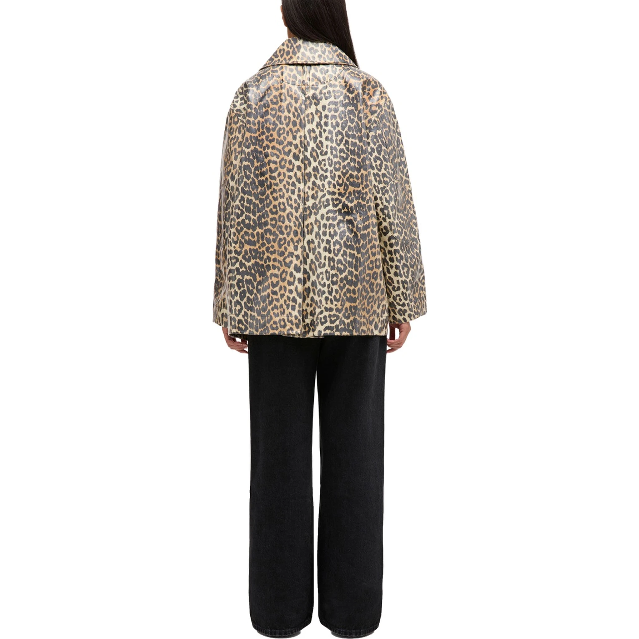 LAMINATED ANIMAL JACKET