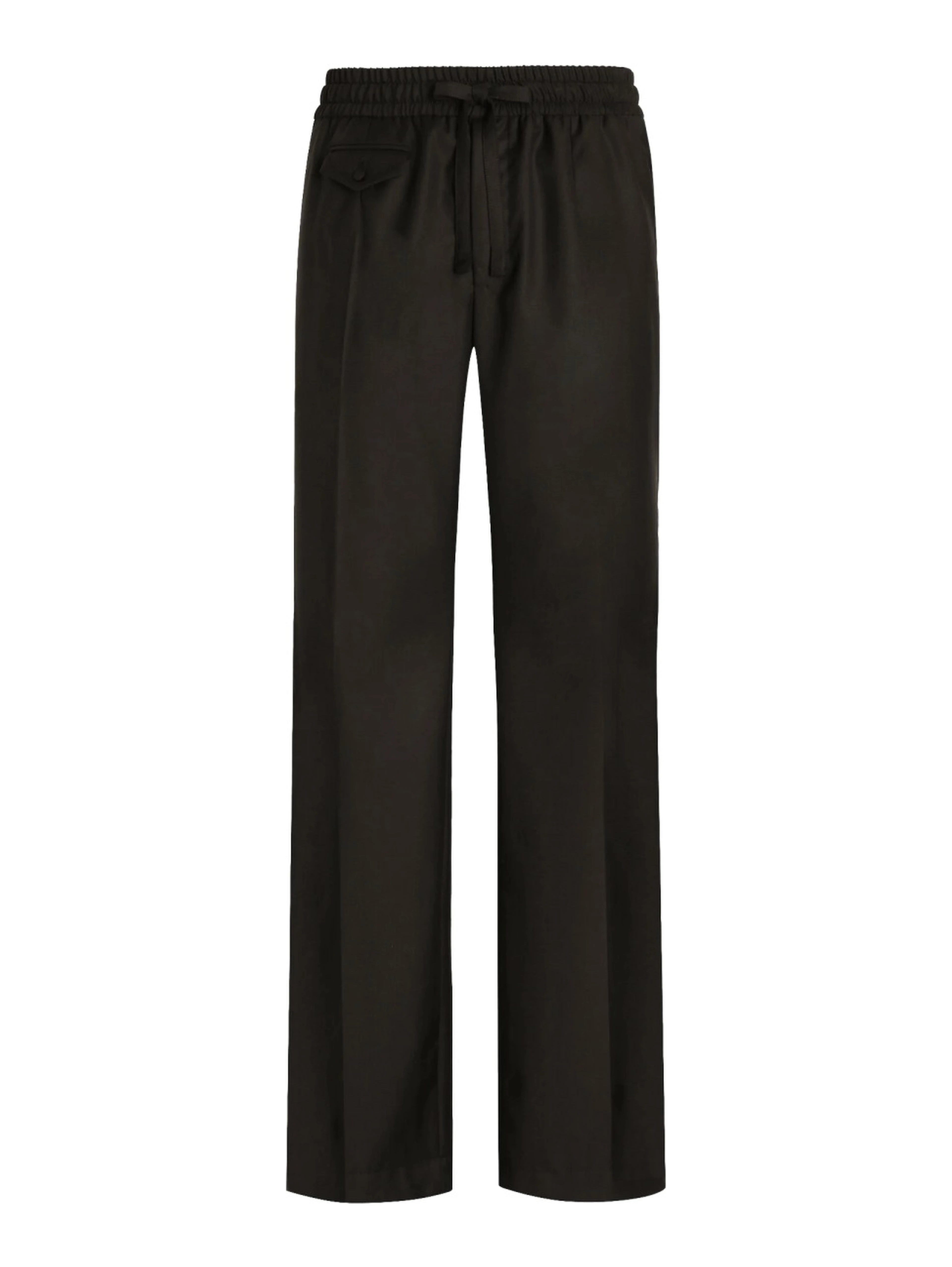 WOOL KNIT JOGGING PANTS