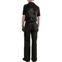 WOOL KNIT JOGGING PANTS