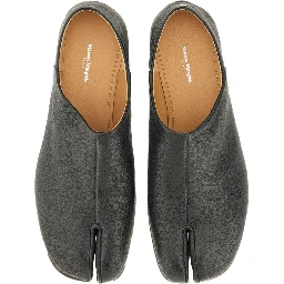 LEATHER TABI MULES