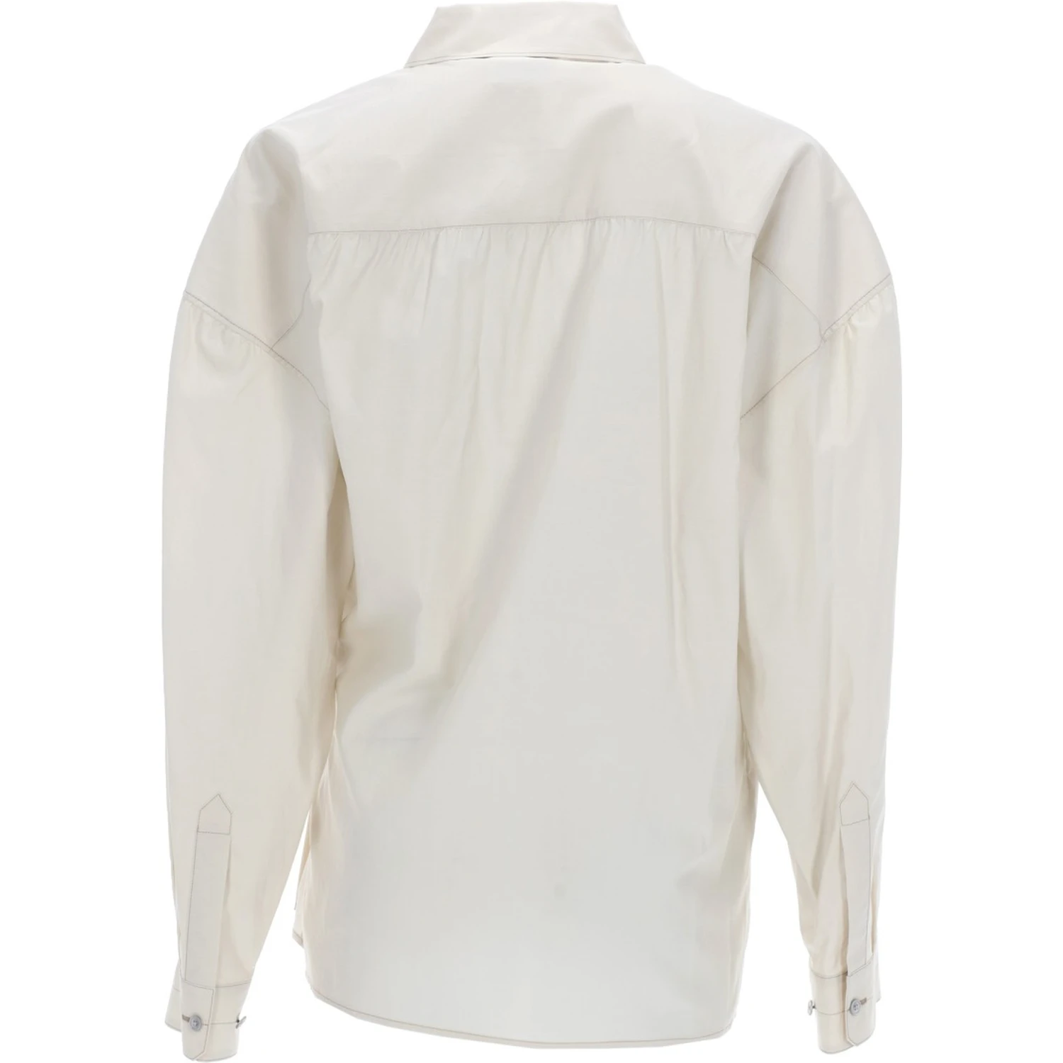 "STRAIGHT COLLAR TWISTED" SHIRT