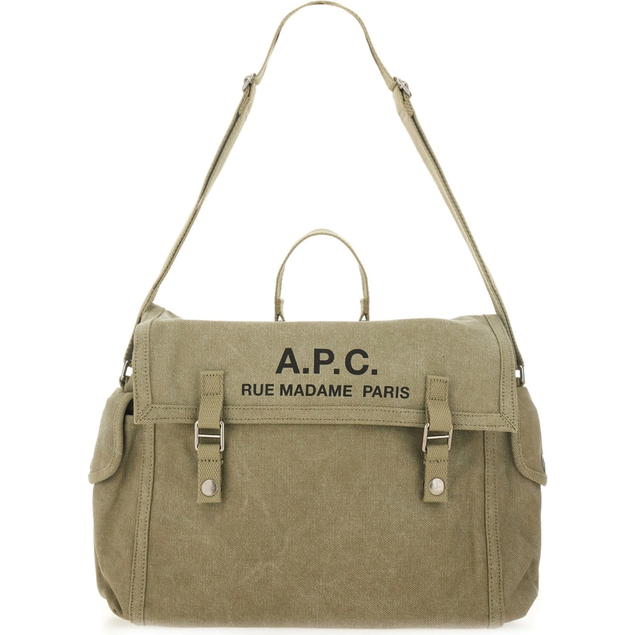 حقيبة كتف بشعار