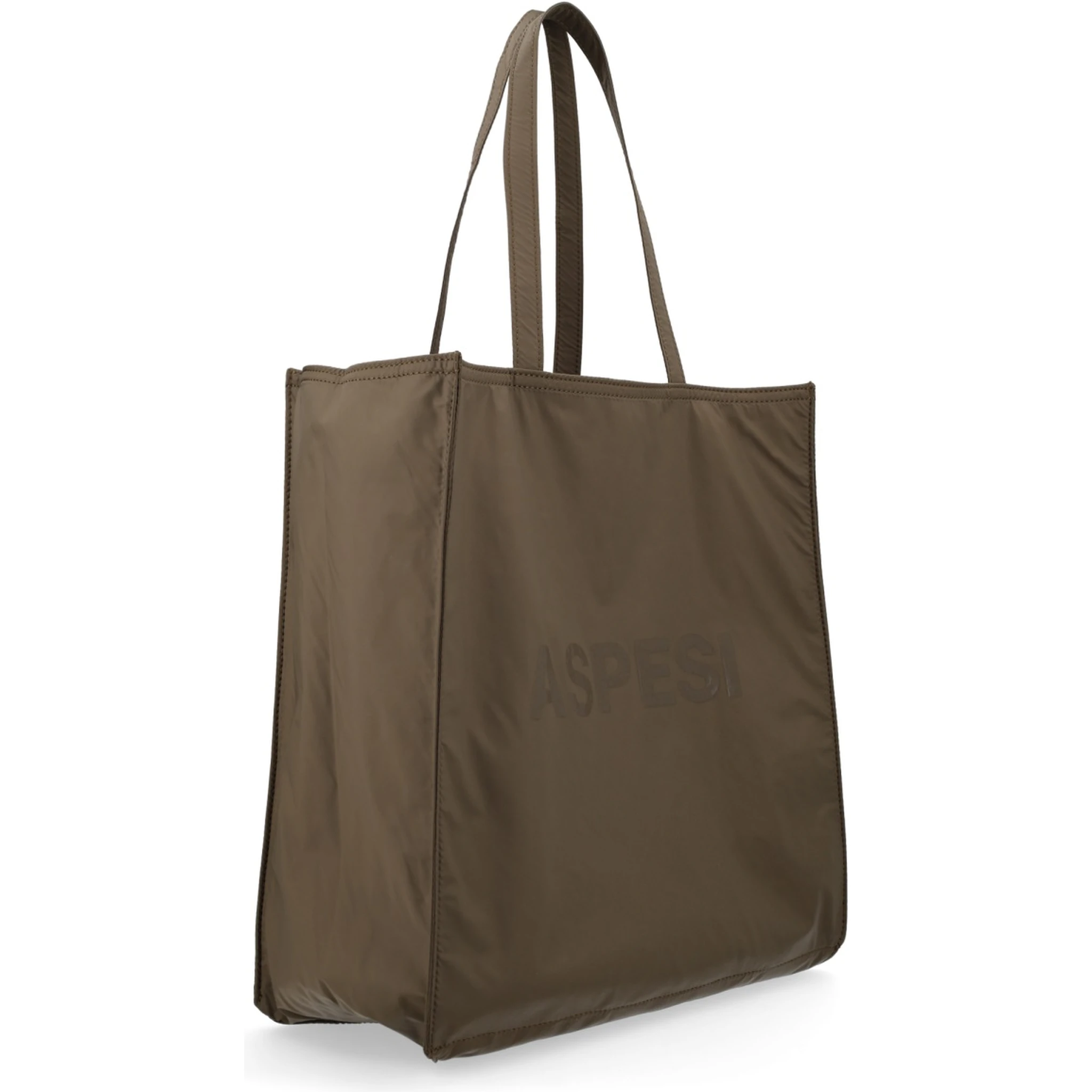 حقيبة تسوق مزينة بشعار