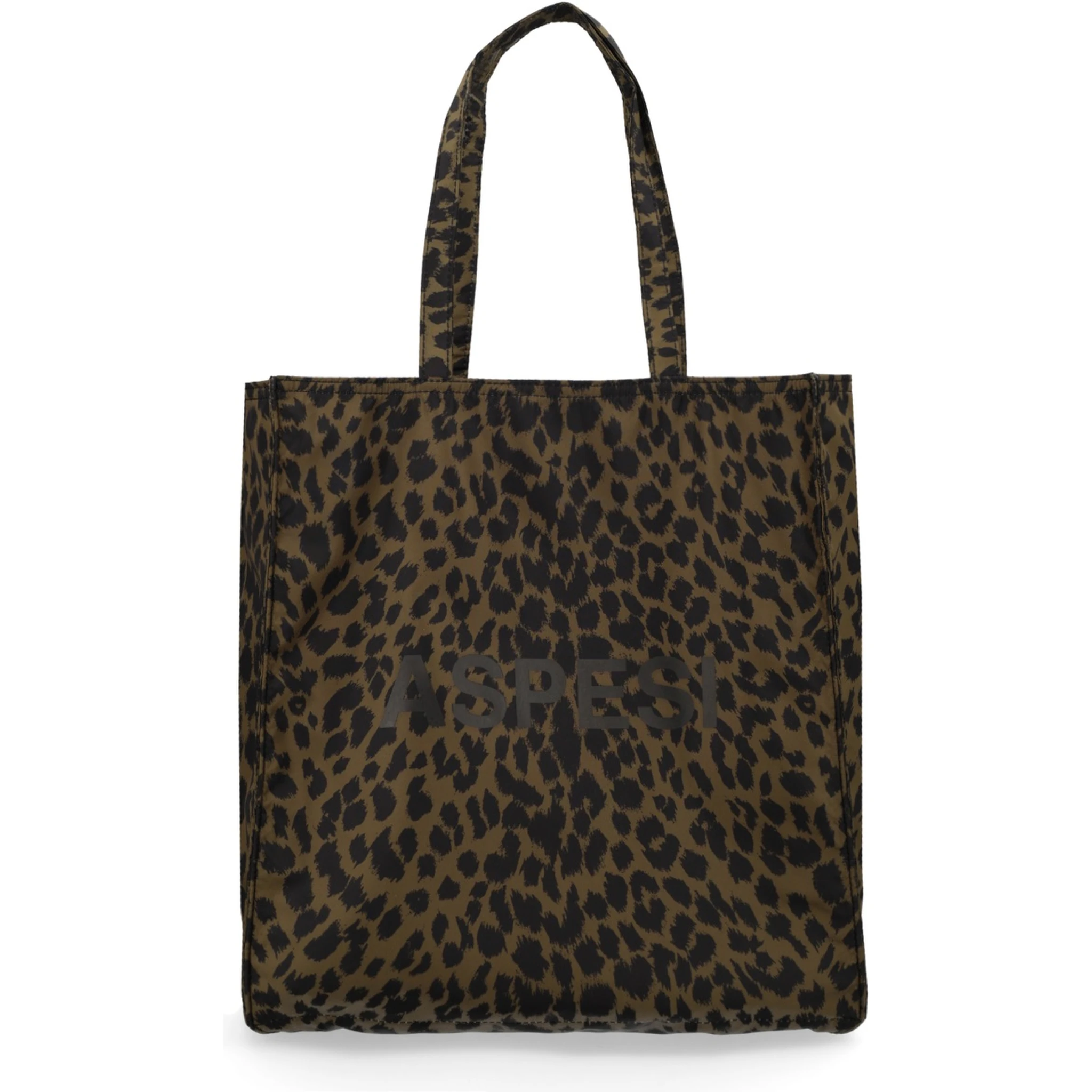 حقيبة تسوق مزينة بشعار