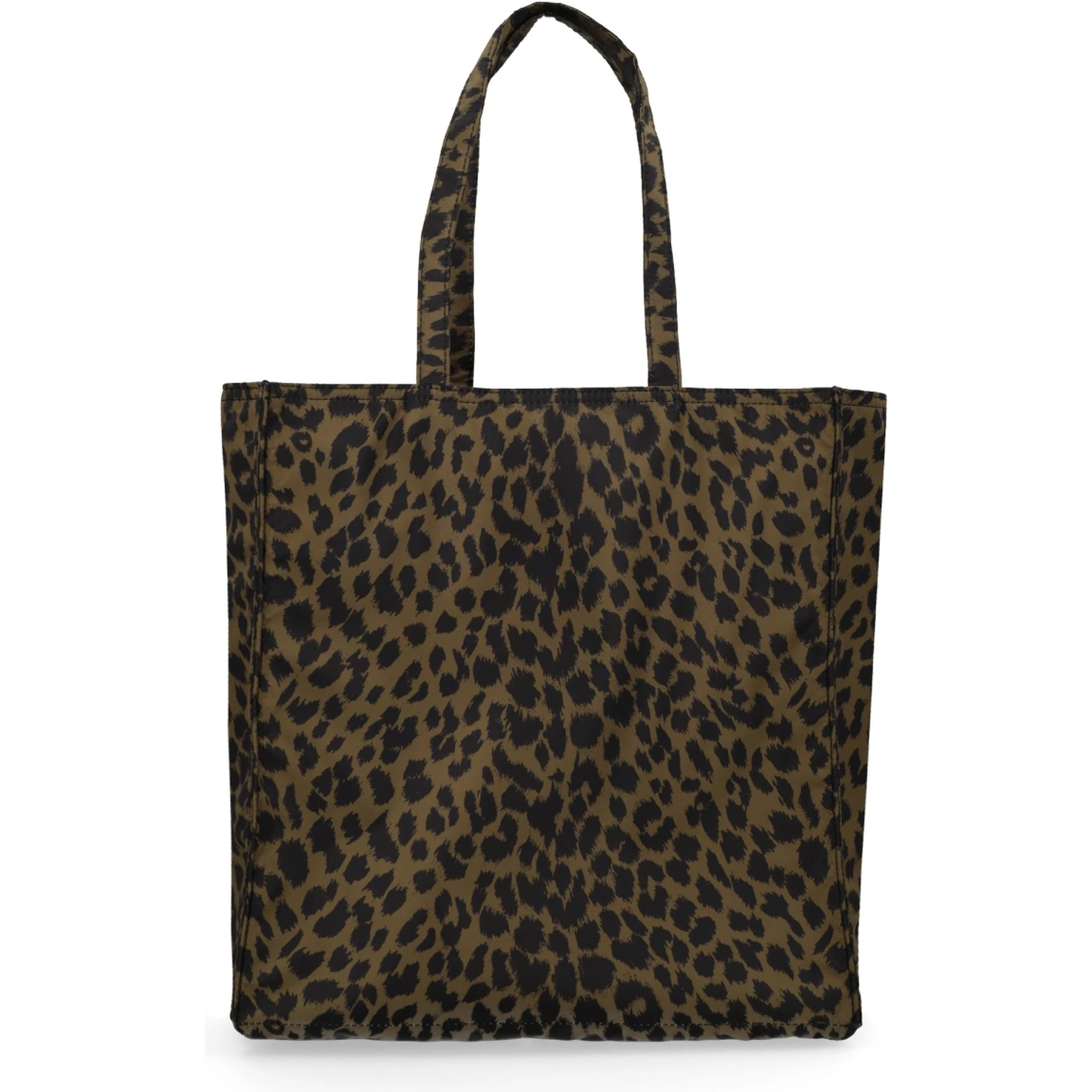 حقيبة تسوق مزينة بشعار