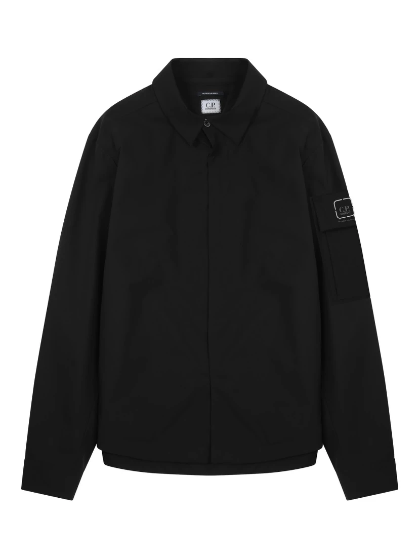 GIACCA "METROPOLIS OVERSHIRT" CON LOGO