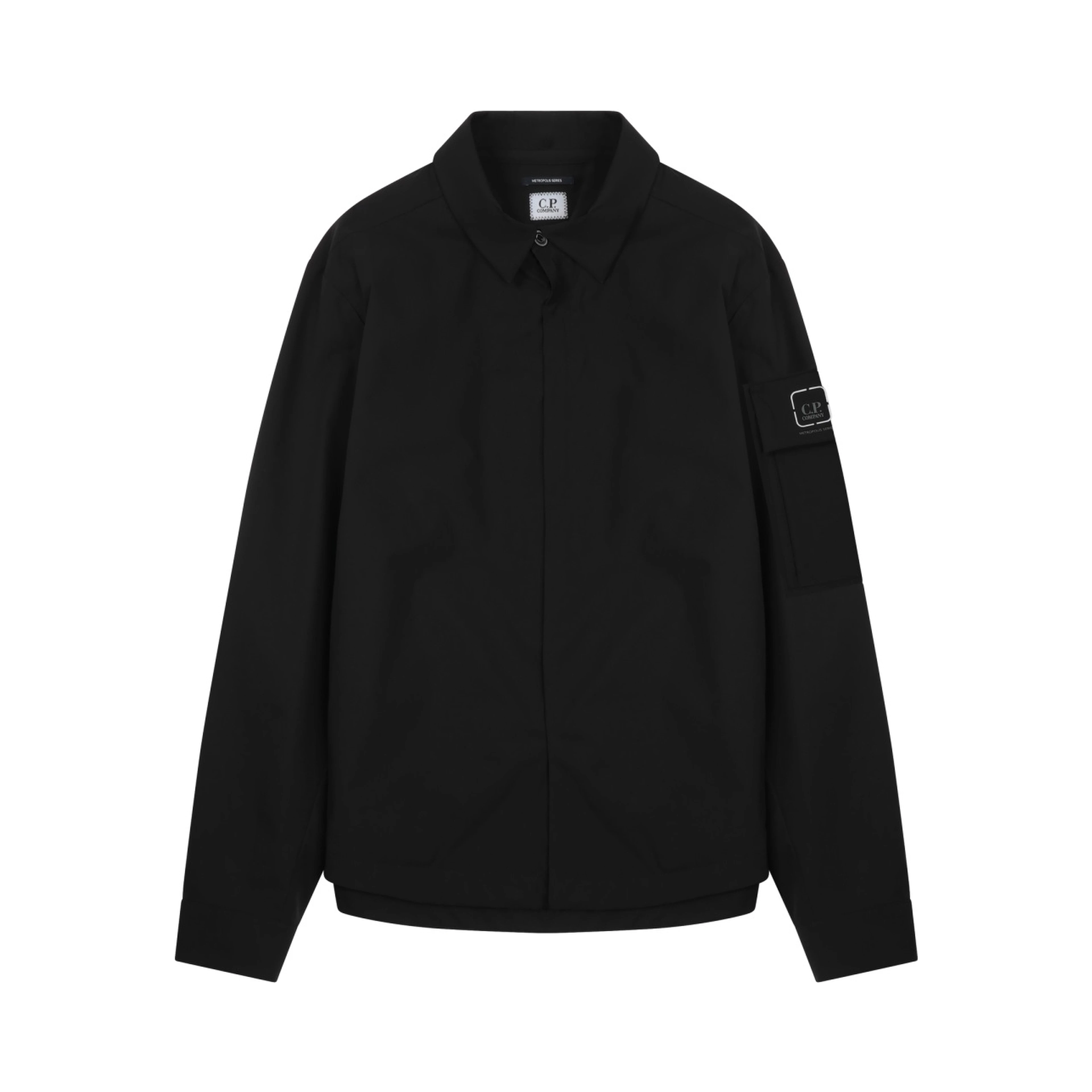 GIACCA "METROPOLIS OVERSHIRT" CON LOGO
