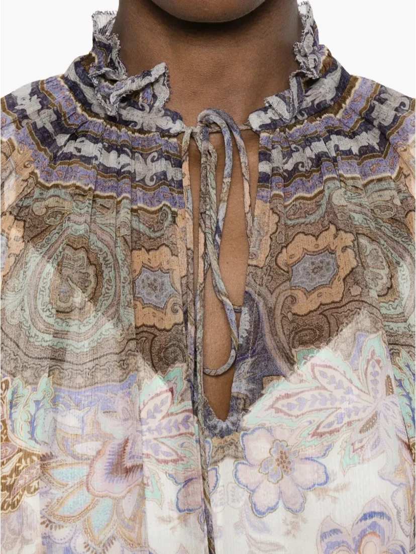 Luna puff sleeve blouse