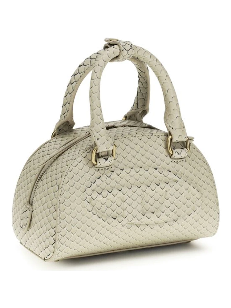 Beige Calf Leather Bos Taurus Handbag alternative