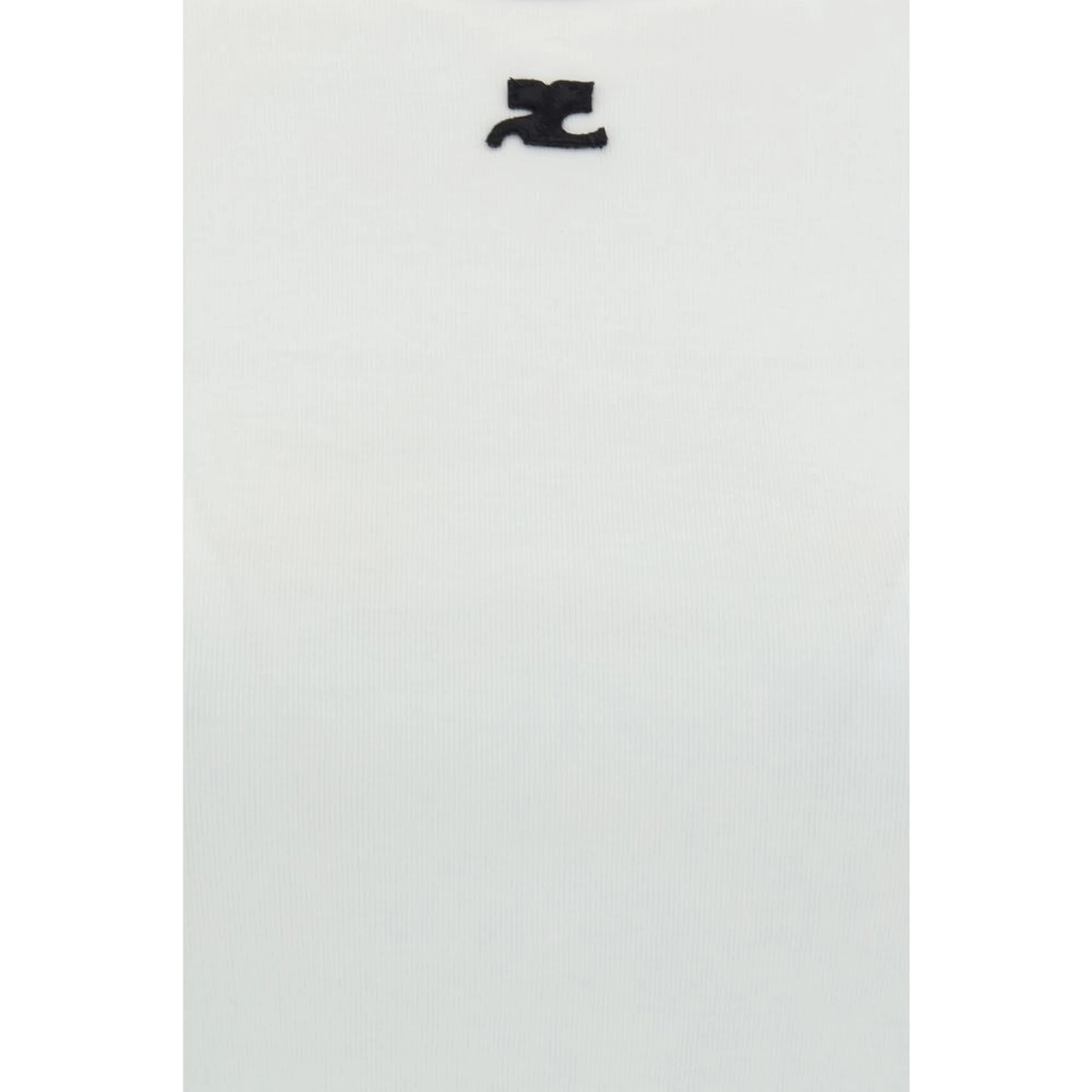 تي شيرت قطني أبيض