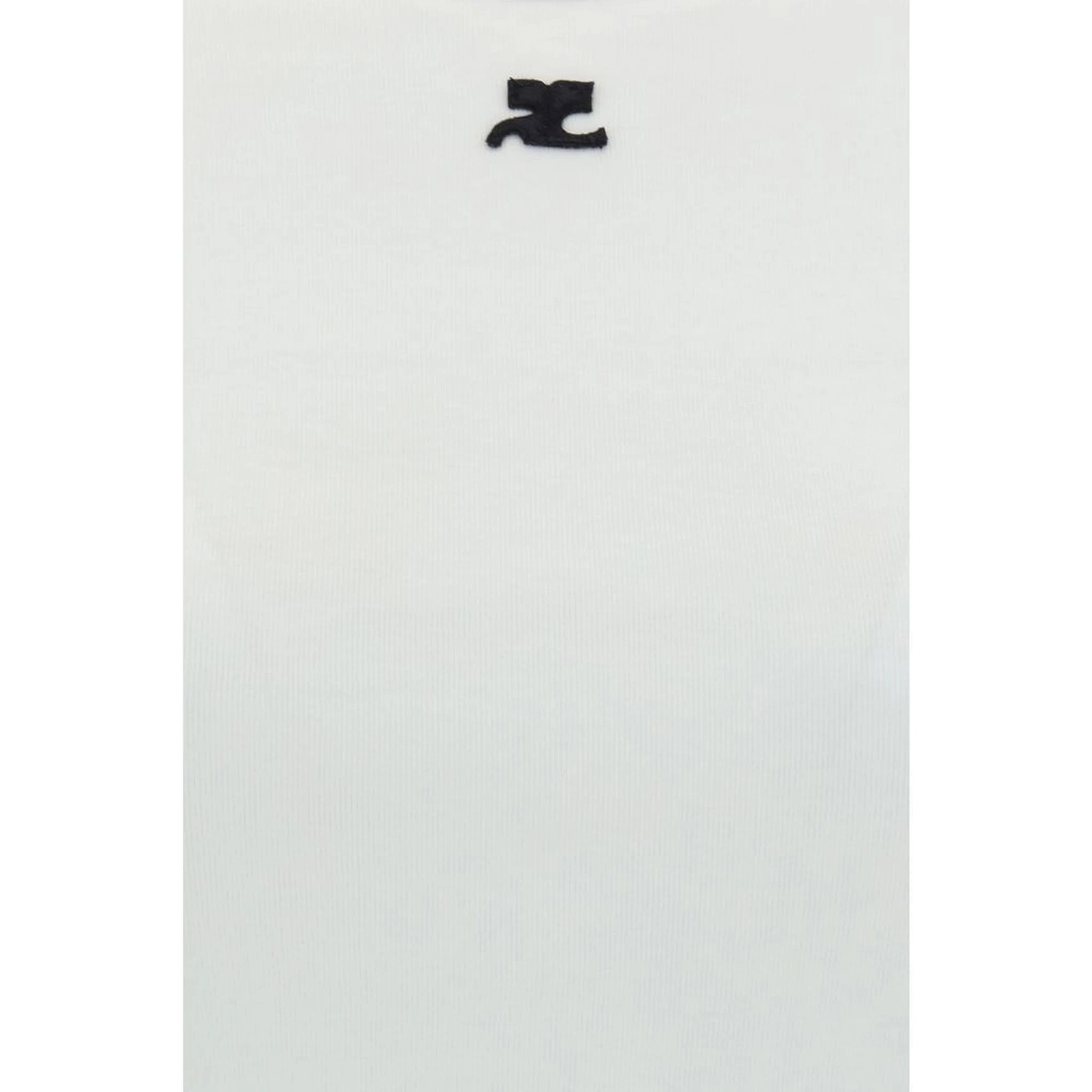 تي شيرت قطني أبيض